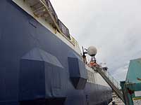 SWL testing vessel