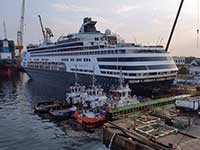 Singapore Cruise Ship Life Boat Service Call