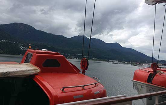 Alaskan Life Boat Annual Service Call